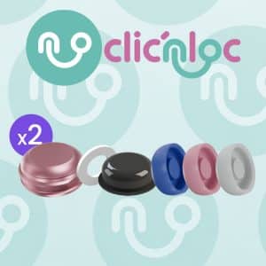 Kit Prothétique Clic'nLoc Standard Non Divergent de 0° à 20° - Jeu de 2