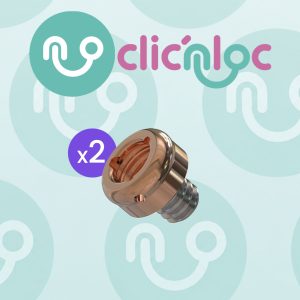 Clic'nLoc sur barre - Pilier à visser